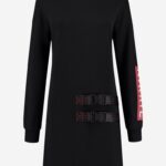 nikkie buckle sweat dress